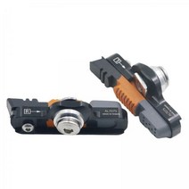 자전거용 2xBicycle 사이클 브레이크 C 클립 패드 캘리퍼스 연장 시트 내구성, 검은 색, 알루미늄 합금