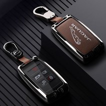 재규어 XFL 키 세트 XEL 자동차 EPACE 쉘 FPACE 가방 FTYPE 하이 엔드 IPACE 버클 XJ 남성용 및 여성용 XE에 적합, 재규어 B 브라운 +메탈 버클