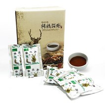 정직한 농부 십전대보차 100ml 60포 십전대보 대보탕 보약 십전보, 파우치칼 포함