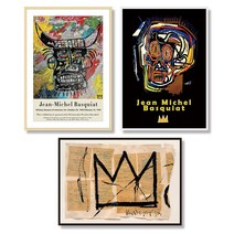 장 미쉘 바스키아 그림액자 A3 알루미늄프레임 Jean Michel Basquiat 인테리어그림 인테리어액자 인테리어소품, 그림 A072, 3-화이트