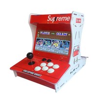 가정용 오락실 레트로 좌식형 옛날오락기 1인용 게임, 2D-싱글 플레이어 18000 게임-레드