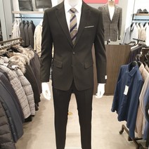 [에스티코] 선염 사방스판 블랙 클래식핏 정장세트 51TZSSJCSB NC청주