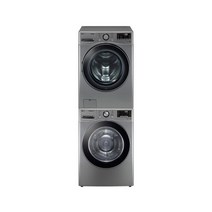 LG전자 TROMM 드럼세탁기+건조기 세트 F19VDSP+RH18VTAN (F19VDSP-8VA)