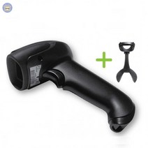 창고 물류 SYMCODE 유무선 바코드 스캐너 QR코드 거치대, 2D무선-블랙
