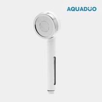 아쿠아듀오 국산 녹물 필터 샤워기 헤드 SF-505 화이트색상