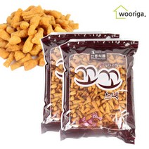 꼬꼬스낵 800gX2봉 닭다리과자 옛날과자 대용량과자, 800g