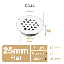 갤러리창 환풍기커버 알루미늄루버 환풍기커버덮게 10 개/몫 스테인레스 스틸 공기 환기 그릴 커버 블랙 화, 02 Flat white 10PCS