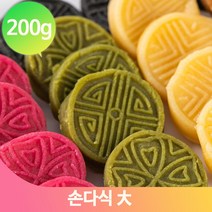 어린이 간식 손다식 대형 200g 추억의 옛날 전통 과자 명절 선물 디저트, 1개