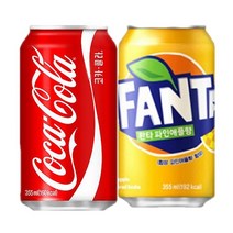 코카콜라 업소용 355ml x 24p + 환타 파인애플 355ml x 24p, 1세트
