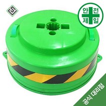 멀티지주 SJ-원형 (소형 대형) 도로 교통 주차 신호 PE휀스 가림막휀스, 2. 대형-직경400mm