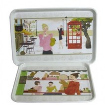 BUyuS과일 카페 서빙 쟁반 스타일 용인화학 (특) 뉴라이프 트레이굿딜 브이숍, 옵션/특대