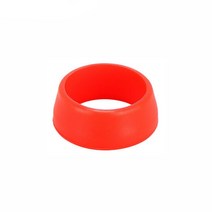 JKLapin 산악 도로 자전거 시트 튜브 먼지 커버 실리콘 방수 슬리브 포스트 보호 링, 25-30mm 빨강, 1개