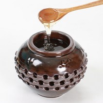 선물용 국내산 벌꿀 천목류투각 도자기 양봉꿀 600g, 상세페이지 참조, 상세페이지 참조