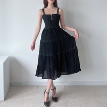 [당일발송/인생샷/하늘하늘]바캉스원피스 신혼여행 제주도룩 해외여행 휴양지룩 바캉스 롱원피스 밴딩원피스