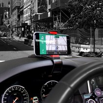 토리몰 그랜저HG 하이브리드 13~17전용 프리그립 계기판 거치대, 1개, 블랙