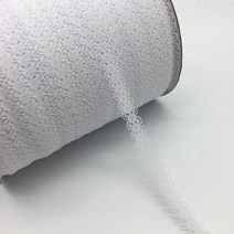 새끼줄 택끈 마끈 5세트 10 야드/lot 5/8 "(15mm) 레이스 리본 양측 수공예 자수 그물 트림 패브릭 DI, 한개옵션1, 01 White