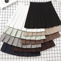 [천삼백케이] [교복몰] 베이직 스커트 교복 원단 반티 작업복 샘플 단체티주