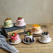 생과일 크림 케이크 모형 빵 인조 케익 음식 카페 디저트 장식 인테리어 소품 디자인 상품, 너트키위