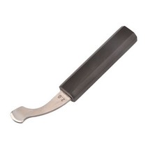 수제 가죽 엣지 팔각형 나무 손잡이 얕은 홈 마킹 가장자리 장식 라인, 2mm