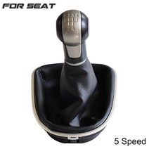 기어봉 기어노브 수동 오토 기어봉 car gear shift knob mt handball 5 6 speed with dustproof cover complete sets ii, 5 속도