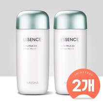 미샤1+ 1 올 어라운드 세이프 블록 에센스 선 밀크 EX 70ml