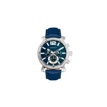 Morphic 모픽 M89 시리즈 크로노그래프 시계(날짜 포함) - 남성, Navy_Navy | Silver | Silver