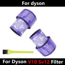 헤파필터 세척 가능한 필터 Hepa Unit for Dyson V10 SV12 사이클론 동물 절대 총 청소 진공 청소기 예비 부품 액세서리, 04 3pcs
