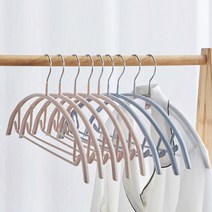 어깨뽕 어깨뿔 방지 라운드형 논슬립 니트 블라우스 옷걸이, 민트1p