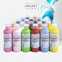 푸어링아트 베어브릭 아크릴 플루이드 물감 20색, 100ml_샙그린(풀색)
