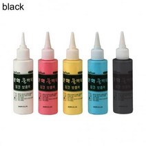 물백묵 잉크보충액 검정색 100ml 1개, 상세페이지 참조, 상세페이지 참조