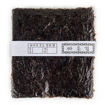 신건호멸치 햇 파래김 / 고급형 마른김 생김, 100장, 190g 내외