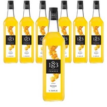 동서 식품 1883 망고시럽 1000ml 스무디 칵테일 홈카페 에이드, 7개
