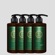 댕기머리 명품 샴푸 500ml 4개, 명품샴4