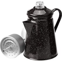 주전자 티포트 GSI Outdoors 아웃도어즈 에나멜 커피포트 법랑 1.2L 블랙, 상품선택