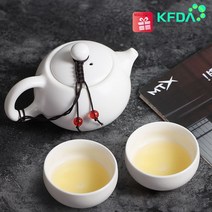 Teacup FQ521 2인용 휴대용다기세트 다관 예쁜찻잔 여행용다기