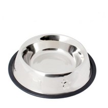 8oz/기본 강아지스텐식기 초미니 개밥그릇 분양소 애견 훈련소 반려동물용품 펫 개사료 도그