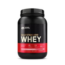 [한국공식판매] 옵티멈 뉴트리션 골드스탠다드웨이 907g 딸기 / 유청단백질, 단품, 1개 907g