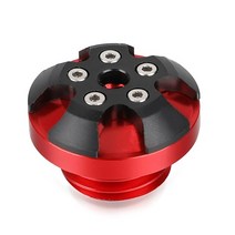 바이크 할리 용품 YAMAHA T-MAX T 500 530 560 MT-03 MT FZ 09 M19 * 2.5 오토바이 엔진 오일 필터 연료 필, [07] Red