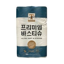 티 스탠다드 프리미엄 바스티슈 3겹 화장지 38m, 30롤, 1개