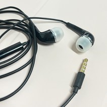 옥스 이어폰 3.5mm 이어단자, 블랙
