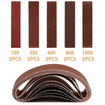 다기능 그라인더 미니 전기 벨트 샌더 15 ° 고정 각도 DIY 연마 머신 파워 디스크 도구, 04 Abrasive belt 10pcs_02 EU