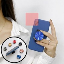 태블릿거치대 팝톡 핸드폰스트랩 침대핸드폰거치대, 실버(d)