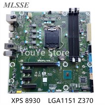 DELL XPS 8930 IPCFL-VM 데스크탑 마더 보드 T2HR0 LGA1151 Z370 지원 8/9 세대 CPU 100% 테스트 된 고속, 한개옵션0