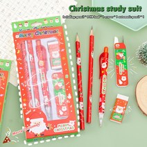 신학기 문구 세트 1 Set Of Creative Christmas Stationery Children39s Student Pencils Erasers Gifts School Su