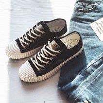 남녀공용 캔버스화 단화 스니커즈 유니크디자인