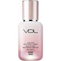 VDL (부이디엘) 핑크 톤 업 루미 레이어 로지 퍼펙트 프라이머 화장 기초 윤기 피부 촉촉한 마무리 다기능, one option, one option