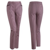 샵앤 하운체크 여성 슬림 스판 밴딩 슬랙스 WPT-HIT0020-레드-Z