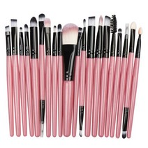 CMCOSMETIC 메이크업 브러쉬 20종 세트, 오렌지브라운