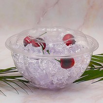 빙수용기 32온스 50개 일회용 빙수 샐러드 포장 용기, 호박꽃 32온스_50개