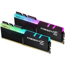 G.Skill Trident Z RGB 시리즈 16GB (2 x 8GB) 288핀 SDRAM PC4-28800 DDR4 3600 CL18-22-42 1.35V 듀얼 채널 데스크탑